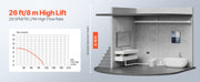 Load image into Gallery viewer, SucceBuy Macerator Pump 500W/700W/900W/1200W Waste Water Disposal Upflush Machine for Toilet, Basement, Shower, Laundry, Bathtub
