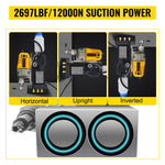 SucceBuy 1100W Magnetic Drill Press 7/12 Bits 40mm Electric Mag Bench Tapping Drilling Rig Machine