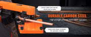 Charger l'image dans la visionneuse de galerie, Amocart Manual Pipe Bender 7 Bending Dies Multifunction Steel Copper Tube Bending Machine Lever Heavy Duty Tube Bender Tools

