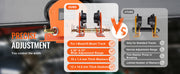 Load image into Gallery viewer, Amocart Electric Hoist Manual Trolley 0.5/1 Ton Capacity for PA200 PA250 PA300 PA400 PA500 Push Beam Trolley with Dual Wheels
