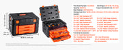 Load image into Gallery viewer, SucceBuy Mechanics Tool Set Socket Set 450 Pcs Deep and Standard Sockets SAE Metric Mechanic Tool Kit Accessories Storage Case
