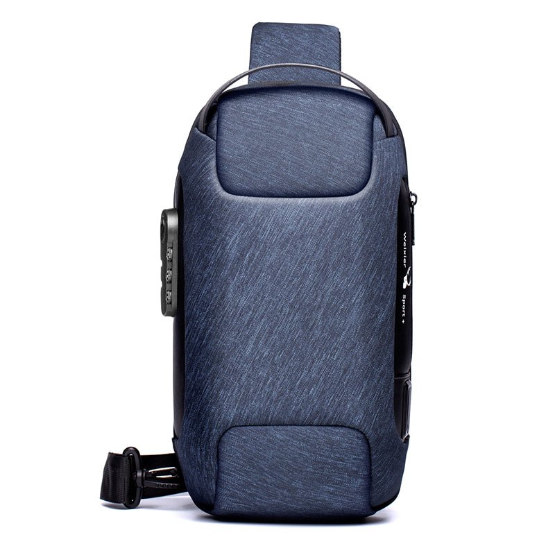 Men Chest Bag Messenger Bag Anti-theft Shoulder Bags Chest Bag Pack For Male - AMOCARTf30dc492c06d47c947ffb9bf2df2ff3c