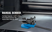 Bild in Galerie-Viewer laden, SucceBuy Universal Metal Bender SBG-40 Multifunction Spiral Steel Plate Round Square Flat Bar Bending Tool for Metal Production
