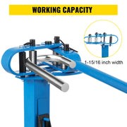 Bild in Galerie-Viewer laden, SucceBuy YP-38 Floor Mounted  Bender with 7 Dies Mutifunctional 44in Telescopic Rubber Handle Copper Steel Tube Bending Tool
