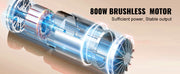 Bild in Galerie-Viewer laden, Amocart Brushless Mini Metal Lathe  7''x16'' / 180mm*400mm 800W Digital Display Continuously Variable Metalworking Turning
