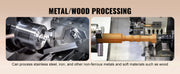Bild in Galerie-Viewer laden, Amocart Brushless Mini Metal Lathe  7''x16'' / 180mm*400mm 800W Digital Display Continuously Variable Metalworking Turning
