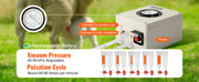 Load image into Gallery viewer, SucceBuy Goat Milking Machine Stainless Steel Bucket Electric Automatic Pulsation Cup Tubes Adjustable Suction for Cow and Sheep
