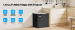 Amocart 48L 90L Mini Fridge Single Door Compact Refrigerator Adjustable Temperature Metal Shelf Energy Efficient Refrigerator