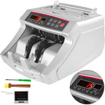 Amocart 1000Pcs/Min Money Counter Business Cash Register Euros Bills Fake Banknote Detector by UV & MG Function for Banks Shops
