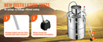 Amocart 30/50L Stainless Steel Alcohol Distiller Alcohol Still Essential Oil Brewing DIY Whisky Wine Brandy Distillery Home Use