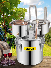 Load image into Gallery viewer, 12L 20L 30L 50L Alcohol Brewing Distiller DIY Moonshine Apparatus Stainless Steel Still Whisky Beer Brandy Home Use
