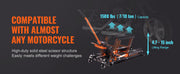 Charger l'image dans la visionneuse de galerie, Amocart 1500 LBS Steel Hydraulic Motorcycle Jack Stand ATV Scissor Lift Jack Scissor Lift Jack Stand with 4 Wheels for ATV UTVs
