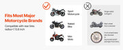 Load image into Gallery viewer, Amocart Motorcycle Stand Lift 850lbs Front Rear Combo Stand Lift Stand Front&amp;Rear Wheel Fork Stand Heavy Duty Rear Wheel Stand
