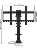 Amocart Remote TV Lift Motorized Cabinet TV Mount Bracket Electirc Actuator Lift Column DC Motor Height Adjustable Plasma LCD