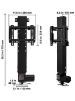 Amocart Remote TV Lift Motorized Cabinet TV Mount Bracket Electirc Actuator Lift Column DC Motor Height Adjustable Plasma LCD
