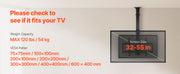 Charger l'image dans la visionneuse de galerie, SucceBuy Motorized TV Wall Mount for 32 to 55/65/70 Inch Adjustable TV Mount Bracket w/ Max VESA 24 x 16/24 in Up to 88-132 lbs
