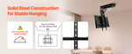 Amocart Motorized TV Wall Mount for 32 to 55/65/70 Inch Adjustable TV Mount Bracket w/ Max VESA 24 x 16/24 in Up to 88-132 lbs