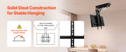 Charger l'image dans la visionneuse de galerie, SucceBuy Motorized TV Wall Mount for 32 to 55/65/70 Inch Adjustable TV Mount Bracket w/ Max VESA 24 x 16/24 in Up to 88-132 lbs
