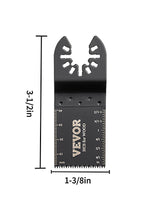 Amocart 100PCS Oscillating Saw Blades Quick Release Multitool Blades Kit HCS Tool Blades Cut Cutter for Wood Plastic Metal Nail