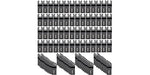 Amocart 100PCS Oscillating Saw Blades Quick Release Multitool Blades Kit HCS Tool Blades Cut Cutter for Wood Plastic Metal Nail