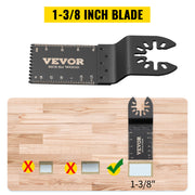 Bild in Galerie-Viewer laden, Amocart 100PCS Oscillating Saw Blades Quick Release Multitool Blades Kit HCS Tool Blades Cut Cutter for Wood Plastic Metal Nail
