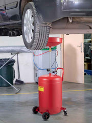 Bild in Galerie-Viewer laden, Amocart 20 Gallon Waste Oil Drain Tank Air Operated Drainer with Pressure Regulating Valve for Fluid Fuel Transfer Drainage
