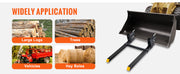 Load image into Gallery viewer, Amocart 43" Clamp on Pallet Forks 2000lbs Tractor Bucket Forks Heavy Duty Pallet Forks for Tractor Attachment Skid Steer
