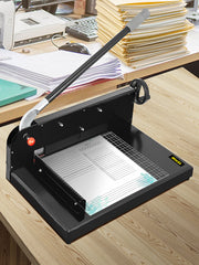 Bild in Galerie-Viewer laden, Amocart A4 12" Manual Paper Cutter Heavy Duty Guillotine Trimmer 300 Sheets Die Cutters for Home Office Laboratory Commercial
