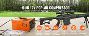 Bild in Galerie-Viewer laden, Amocart PCP Air Compressor 4500PSI/30Mpa Portable PCP Airgun Compressor with External Converter
