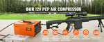 SucceBuy PCP Air Compressor 4500PSI/30Mpa Portable PCP Airgun Compressor with External Converter PCP Air Pump
