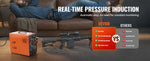 Amocart PCP Air Compressor 4500PSI/30Mpa Portable PCP Pump Compressor Water-Free Air Rifle Paintball Scuba Tank Compressor