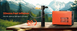 Amocart PCP Air Compressor 4500PSI/30Mpa Portable w/ Built-in Converter & Fan Cooling System DC12V/AC120V Manual-Stop Air Rifle