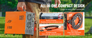 Charger l'image dans la visionneuse de galerie, SucceBuy Compresseur d'air PCP 4500 PSI/30 MPa Compresseur PCP portable sans eau pour carabine à air comprimé Paintball et réservoir de plongée
