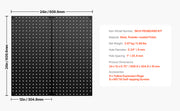 Charger l'image dans la visionneuse de galerie, SucceBuy 24"x12" 2/3/4 pièces Panneaux de Rangement Muraux en Métal Support à Outils en Acier pour Garage Établi Bureau Bricolage
