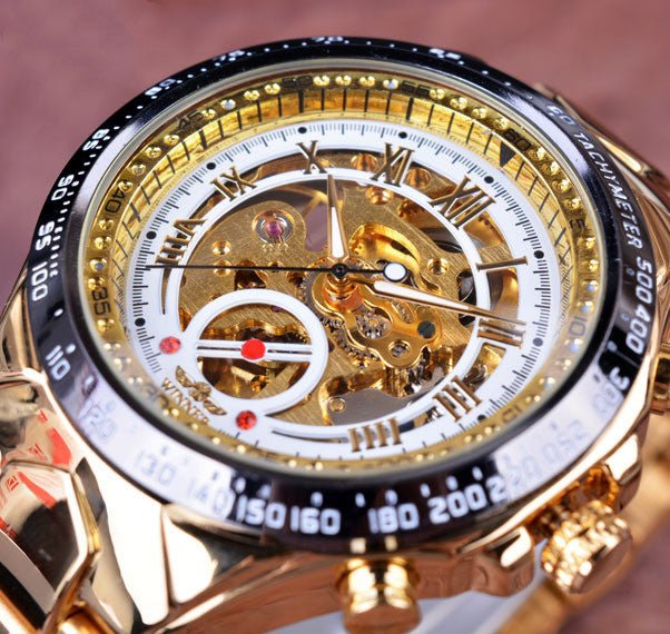 Personalized All-steel Hollow Automatic Mechanical Watch Fashion Watch For Men - AMOCART7a2560b62e329a4f58c8fd072aea2e9b