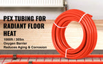 SucceBuy 1/2Inch x 1000ft Pex Tubing Oxygen Barrier O2 Red Radiant Floor Pipe Heating Systems-Pex Hot And Cold Water Pipe