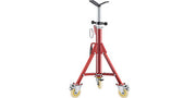 Load image into Gallery viewer, SucceBuy Pipe Holding Stand Folding Tripod Jack 3 Types Heights 12in Pipeworking Supporting Clamped Tool with Roller Head
