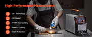 Bild in Galerie-Viewer laden, Amocart Plasma Cutter Plasma Cutting Machine Digital Display IGBT Inverter - Adjustable PA/PT Time for Home Repairs Workshops

