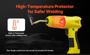 Load image into Gallery viewer, Amocart Plastic Welding Kit 220W Plastic Welder Gun w/ 800/1200 PCS Hot Staples Professional Hot Staple Welding Gun for Repair
