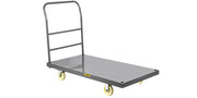 Charger l'image dans la visionneuse de galerie, Amocart Platform Truck 2000lbs Capacity Steel flatbed Tool Cart 47" x 24" x 32" Flat Dolly Hand Trucks with 5" Nylon Casters
