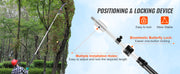 Load image into Gallery viewer, Amocart Manual Pole Saw Extendable Tree Pruner Sharp Steel Blade for Branches Trimming with Lightweight Aluminum Alloy Handle
