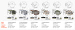 Amocart Pop up Gazebo Screen Tent Camping Canopy Tent w/ Removable Top&Carry Bag Quick-Set&Bite-Proof Screen House Sun Shelter