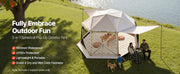 Charger l'image dans la visionneuse de galerie, Amocart Pop up Gazebo Screen Tent Camping Canopy Tent w/ Removable Top&amp;Carry Bag Quick-Set&amp;Bite-Proof Screen House Sun Shelter
