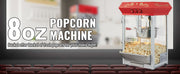 Bild in Galerie-Viewer laden, Amocart 8/12Oz Electric Popcorn Maker Commercial Popper Machine  Automatic Corn Cookware with Scoop Spoon SUS304 Heating Tube
