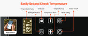 Charger l'image dans la visionneuse de galerie, SucceBuy Réfrigérateur de voiture à compresseur électrique 20L 22L -4°F à 68°F Congélateur de voiture avec contrôle par application pour camping-cars

