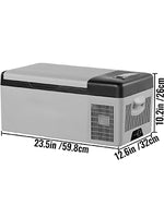 Amocart 9L 15L Car Refrigerator Portable Compressor Fridge Freezer Cooler DC 110-240V AC for RV Travelling Camping Fishing