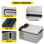 Amocart 9L 15L Car Refrigerator Portable Compressor Fridge Freezer Cooler DC 110-240V AC for RV Travelling Camping Fishing