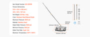 Charger l'image dans la visionneuse de galerie, Amocart Pressure Washer Surface Cleaner PE/Stainless Steel Pressure Washer Attachments with 4 Wheels for Concrete Patio Deck
