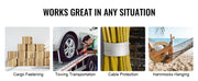 Load image into Gallery viewer, SucceBuy Polyester Pull Tape Mule Flat Rope Printed Webbing Cable Pulling Tape for Packaging Gardening Electrical Conduit Work
