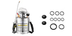 SucceBuy 4-12L Hand Powered Sprayer Stainless Steel Watering Spraying Sprinkling Atomizer Pump Home Garden Cleaning Sprayer